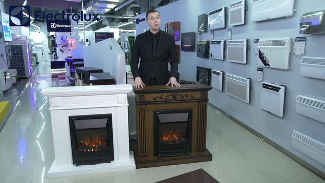 Електричний камін Electrolux Classic EFP/P- 1020LS смотреть онлайн