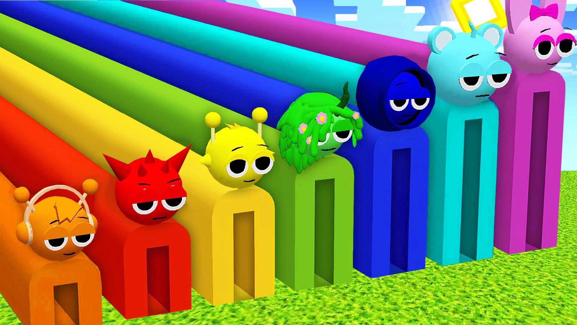 ВЫЖИВАНИЕ ВО ВСЕХ ТОННЕЛЯХ СПРУНКИ В МАЙНКРАФТ УЖАСАЮЩЕЕ ИЗМЕРЕНИЕ СПРУНКИ! смотреть онлайн