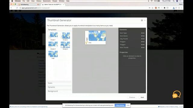 Webinar Recording - Admin Tools for ArcGIS Online, Thumbnail Generator смотреть онлайн