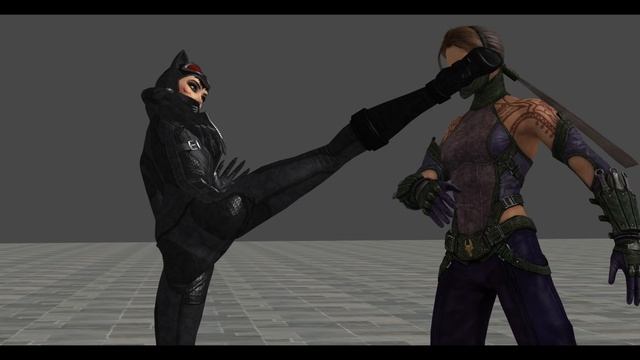Catwoman vs Ninja смотреть онлайн