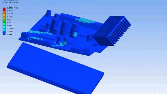 Drop Test - ANSYS - SimuTech смотреть онлайн
