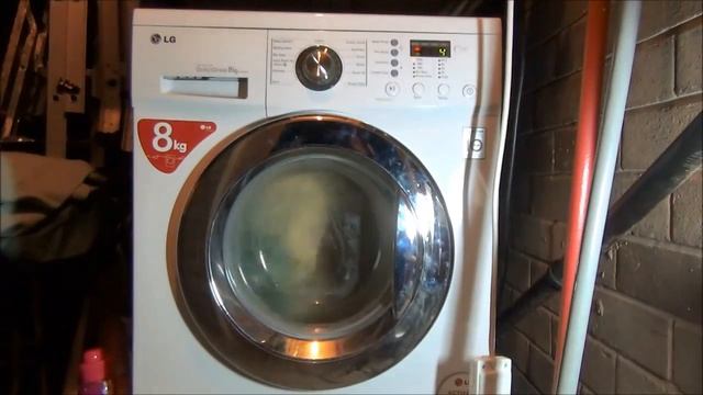 LG F1222TD Direct Drive Washing machine : Cotton quick 60 (Full cycle) смотреть онлайн