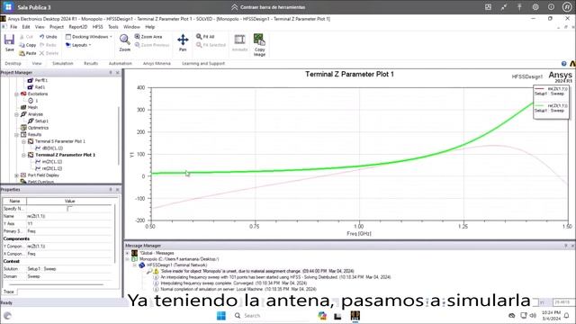 Tutorial Ansys - Diseño de antena y Carta de Smith смотреть онлайн