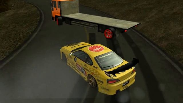 Парный дрифт Silvia S15 and DFT 30 смотреть онлайн