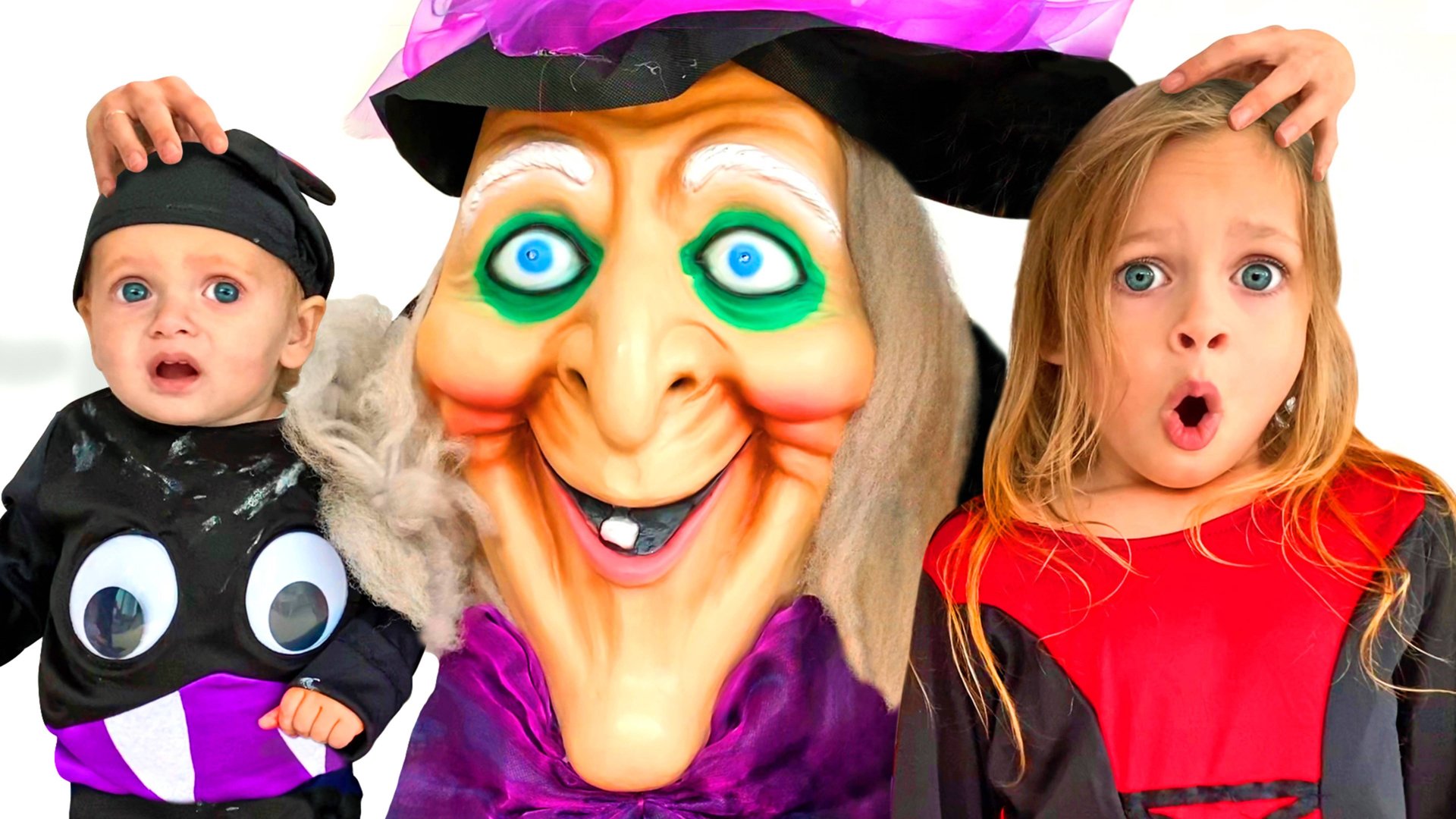 Беги и Прячься — Песни для детей на Хэллоуин от Майи и Маши+Детские сборники смотреть онлайн