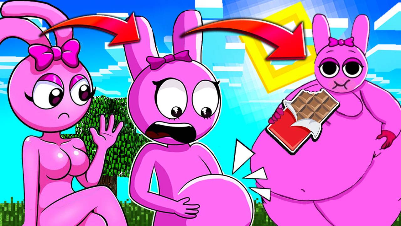 МАЙНКРАФТ, НО ПИНКИ СТАЛА ЖИРНОЙ СПРУНКИ SPRUNKI INCREDIBOX MINECRAFT смотреть онлайн