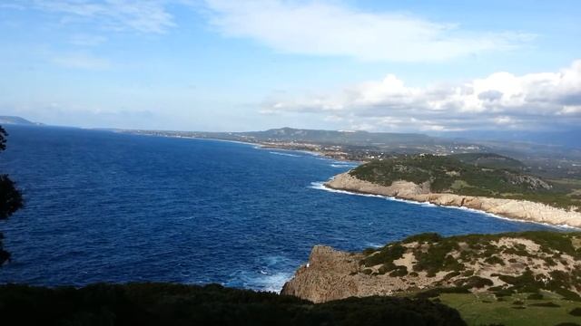 Nestor's Cave, Voidokilia Beach, Greece 10 Jan 2015 смотреть онлайн