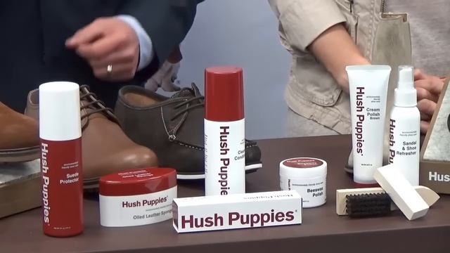 Hush Puppies Shoe Care Three Step Process