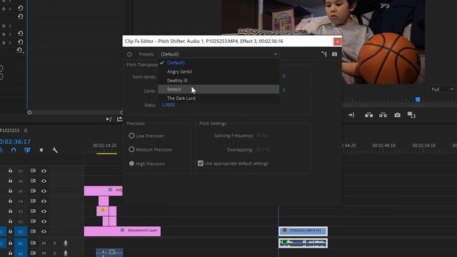 Pitch Shifter VOICE CHANGE Effect | Premiere Pro Tutorial смотреть онлайн