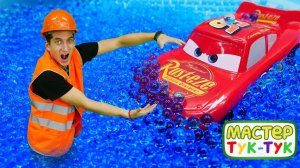 ТукТук Шоу - Молния Маквин идет в поход - видео про машинки