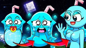 ЭВОЛЮЦИЯ АКВА СПРУНКИ В МАЙНКРАФТ 4 ФАЗА  SPRUNKI INCREDIBOX MINECRAFT