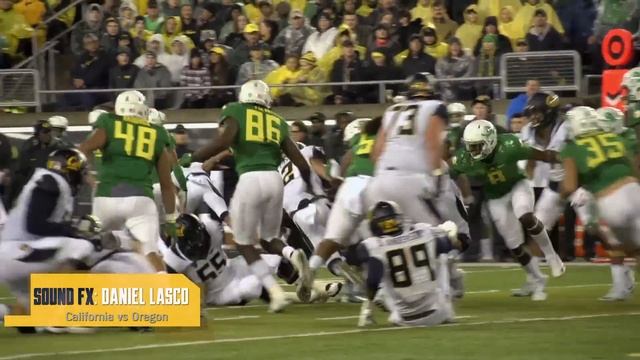 Cal Football: 'Sound FX' Daniel Lasco