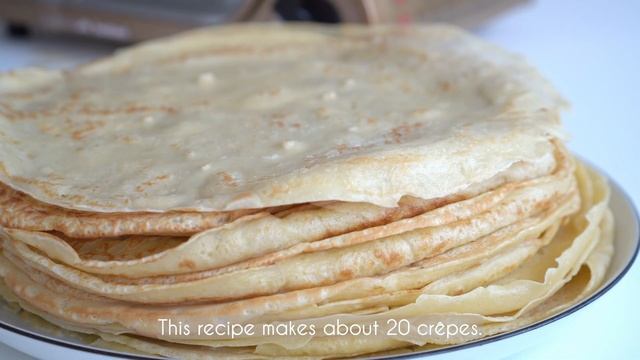 Crêpe 2 Ways | Crêpe Soup & Ice Cream Crêpe