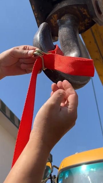 Крепление ремня на крюк крана смотреть онлайн