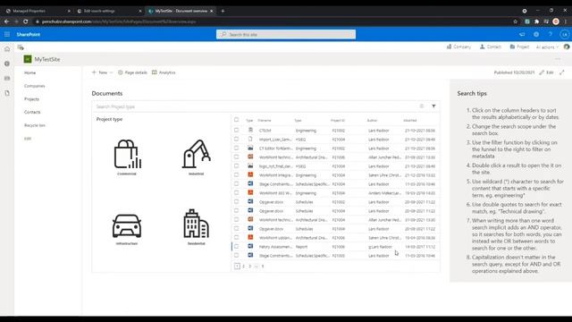 Webinar - Advanced Search In WorkPoint