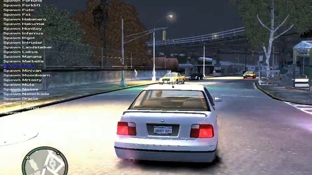 GTA IV Car Spawned
