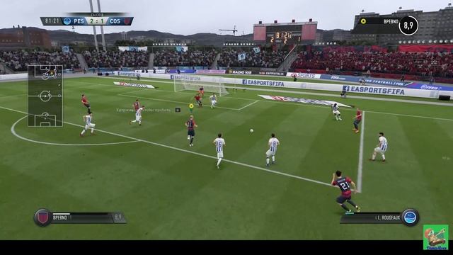 Fifa 19. Гол как в бильярде. смотреть онлайн