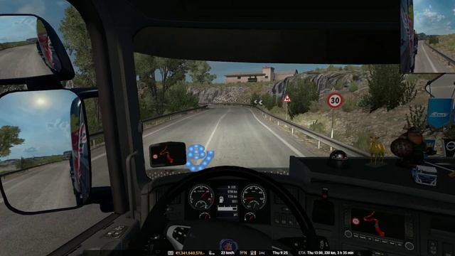 ETS2: Italia DLC: Olbia.SAR.IT to Sassari.SAR.IT смотреть онлайн