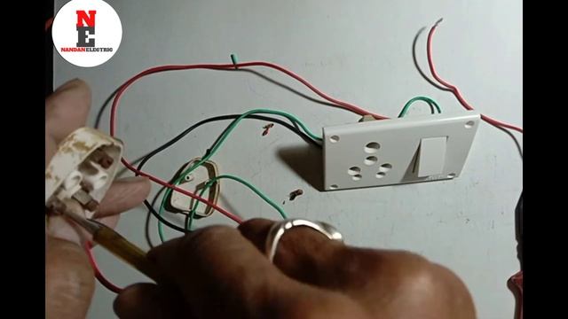 3 IN 1 UNIVERSAL SWITCH SOCKET COMBINED , WIRING WITH DIAGRAM #NANDAN ELECTRIC смотреть онлайн