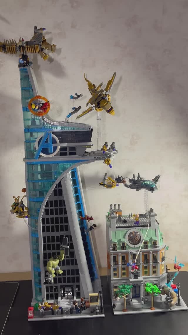 💭Отсылки и Пасхалки из набора ( Лего Башня Мстителей). Lego Marvel The Avengers Tower смотреть онлайн