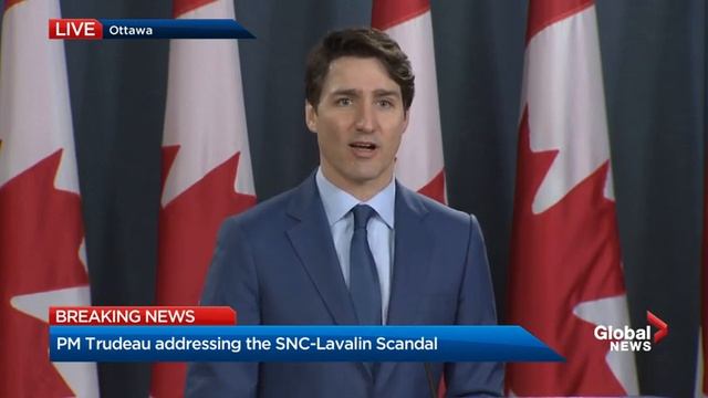 Justin Trudeau's FULL statement on the SNC-Lavalin scandal смотреть онлайн