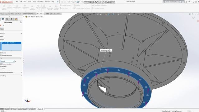 Solidworks 2019 Simulation - Static Analysis - 1 смотреть онлайн