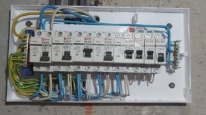 Электропроводка в однокомнатной квартире.