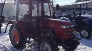 Обзор мини трактора - Шифенг SF-504 c кабиной