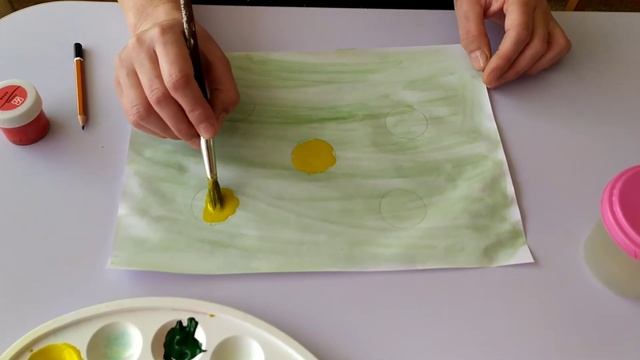 Малюємо кульбаби. смотреть онлайн