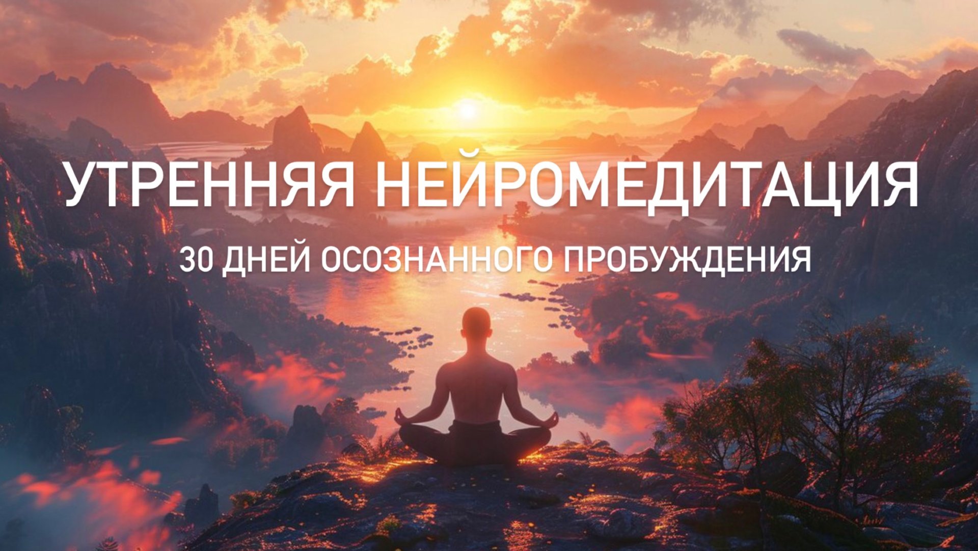 Медитация утром! Утренняя настройка на день, практика для развития телесной чувствительности смотреть онлайн