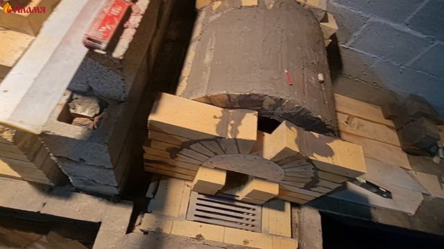 Барбекю комплекс в Майкопе по мотивам проекта Аракс духовка в стиле русской печки смотреть онлайн