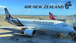 Christchurch CHC - Auckland AKL Air New Zealand Airbus A320 [Full Flight Report]