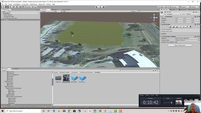 Envisioning Sustainability BlenderGIS to UNITY player Tutorial 1 смотреть онлайн