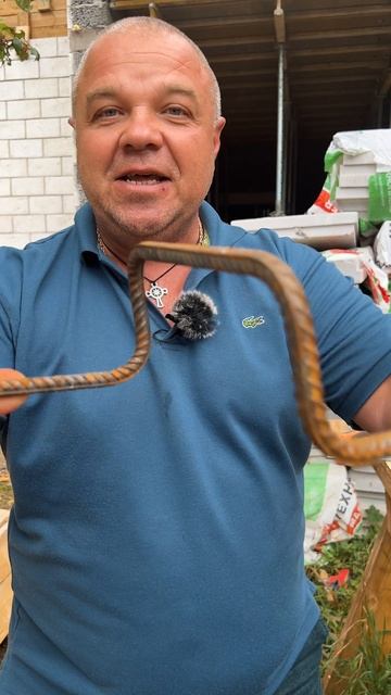 Разделитель арматурного каркаса. Строительство дома. смотреть онлайн