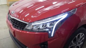 Как снять фару Киа Рио 4 Рестайлинг