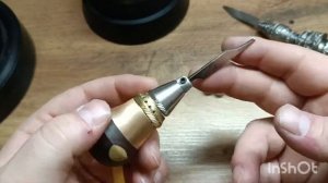 Пневмоштихель 3.0 pro для гравировки и закрепки