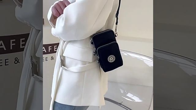 ✅ Женская текстильная сумка для телефона 8810-P в интернет-магазине «Сумкины Будни» sumkinybudnu.ru смотреть онлайн