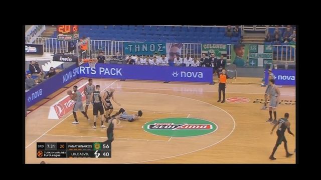 Panathinaikos 100-88 ASVEL Villeurbanne Full Game R смотреть онлайн