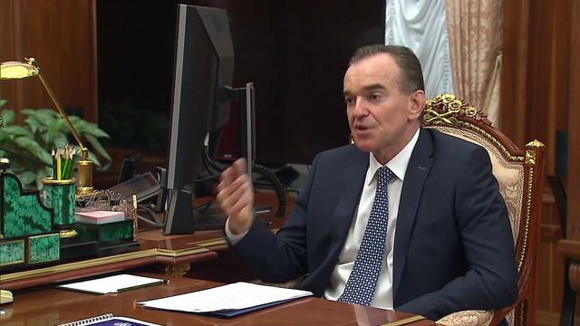 Встреча Владимира Путина с Вениамином Кондратьевым смотреть онлайн