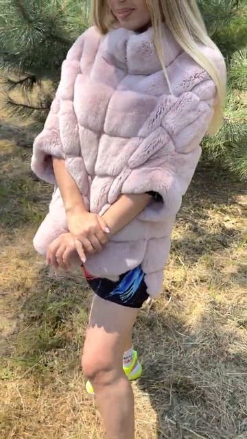 Полушубок из кролика