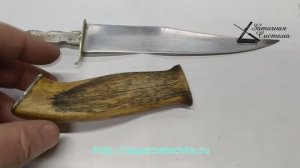 Возвращение к жизни старого советского ножа.