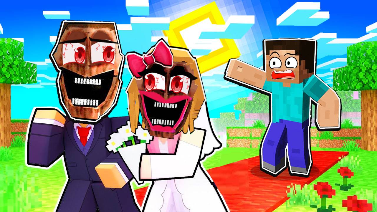 СВАДЬБА ДЕВУШКИ МИМИК И МИМИКА В МАЙНКРАФТ ?! смотреть онлайн