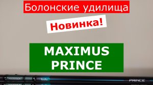 Удилища MAXIMUS PRINCE (МАКСИМУС ПРИНЦ) - НОВИНКА! | ОБЗОР БОЛОНСКИХ УДИЛИЩ | КАКУЮ УДОЧКУ ВЫБРАТЬ?
