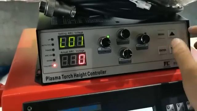 Сброс и настройка контроллер высоты плазмореза THC Portable Plasma Touch Height Controller F1621