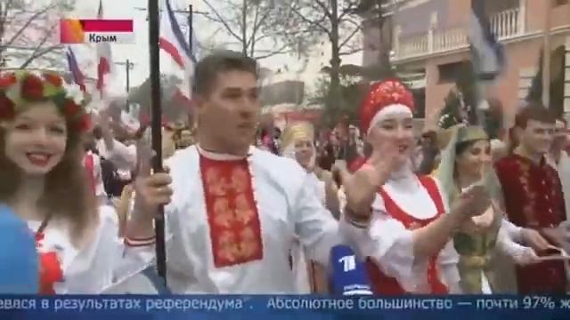 2017 03 16 Crimean spring in Crimea celebrate the third anniversary of the referendum смотреть онлайн