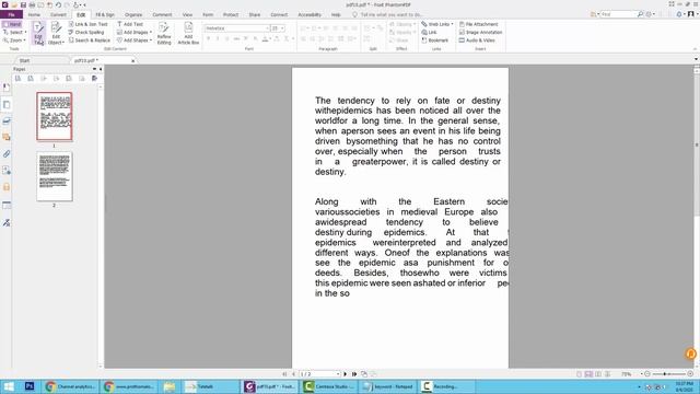 How To Alignment Text Of A PDF Document In Foxit PhantomPDF