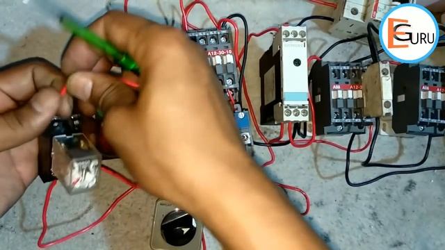 Star Delta Starter Control Wring with Selector Switch And Glass Relay | Electric Guru смотреть онлайн