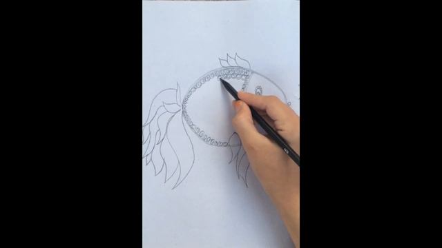 Master The Art Of Zebra Fish Drawing: Step-by-Step Tutorial @indoorartist