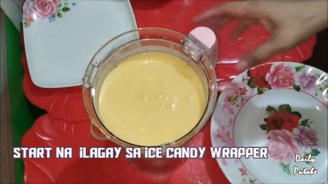 Ice Candy Mango Flavor | With Evap And Condensed Milk