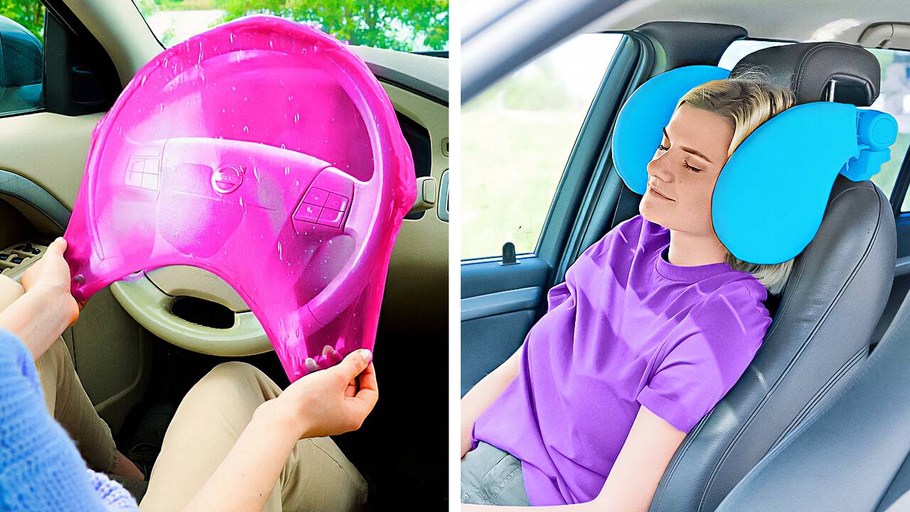 УМНЫЕ ГАДЖЕТЫ И ЛАЙФХАКИ ДЛЯ ВАШЕГО АВТОМОБИЛЯ 🚘🤩 смотреть онлайн